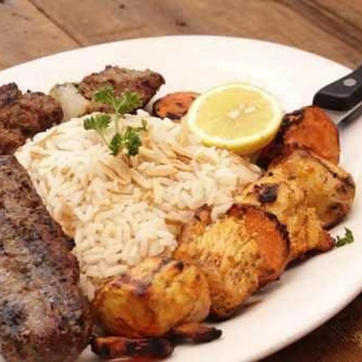 Lunch Shish Kafta
