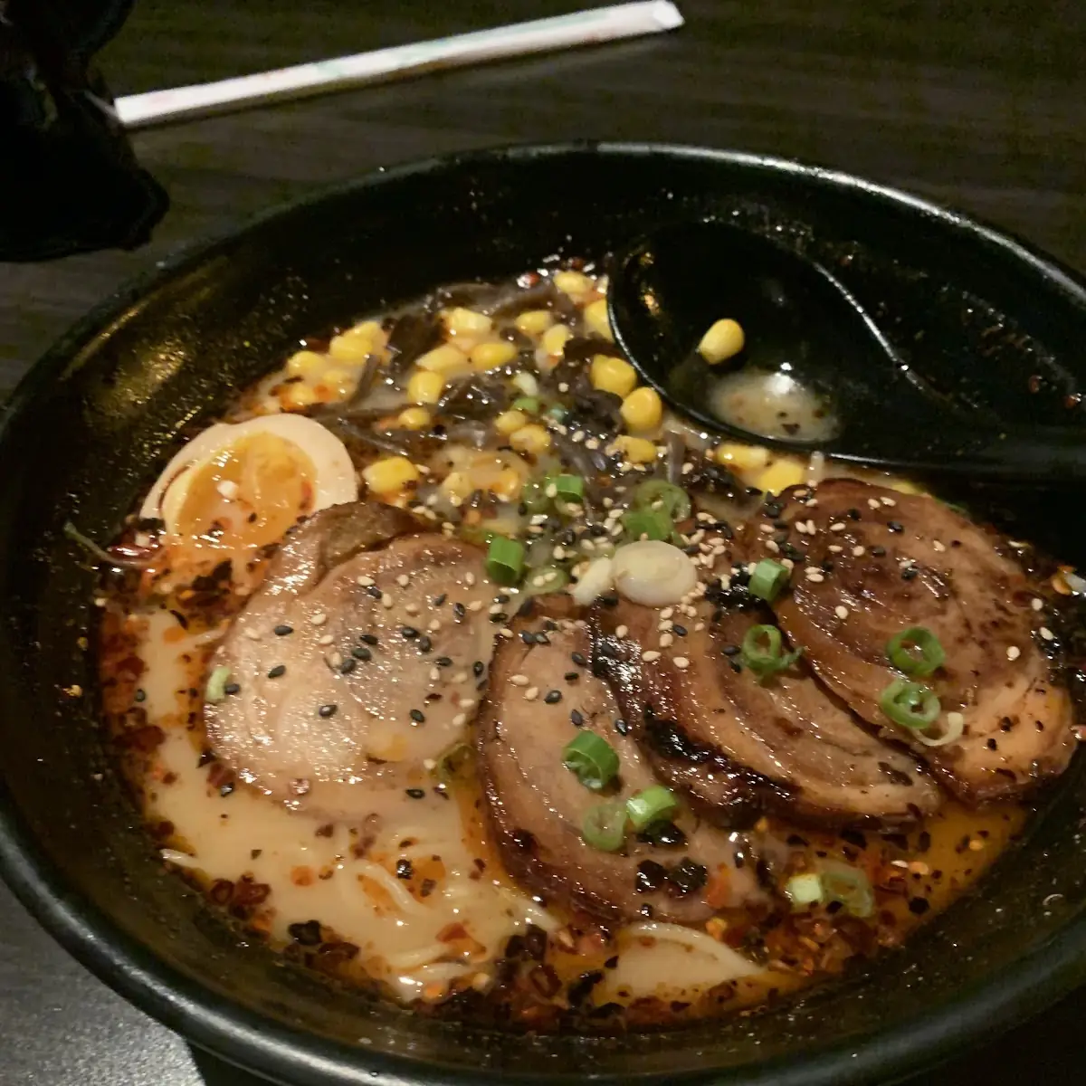 Black Garlic Tonkotsu