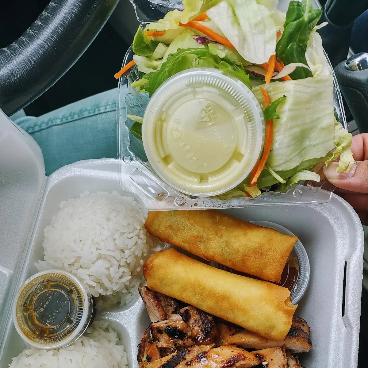 Chicken & Spring Roll