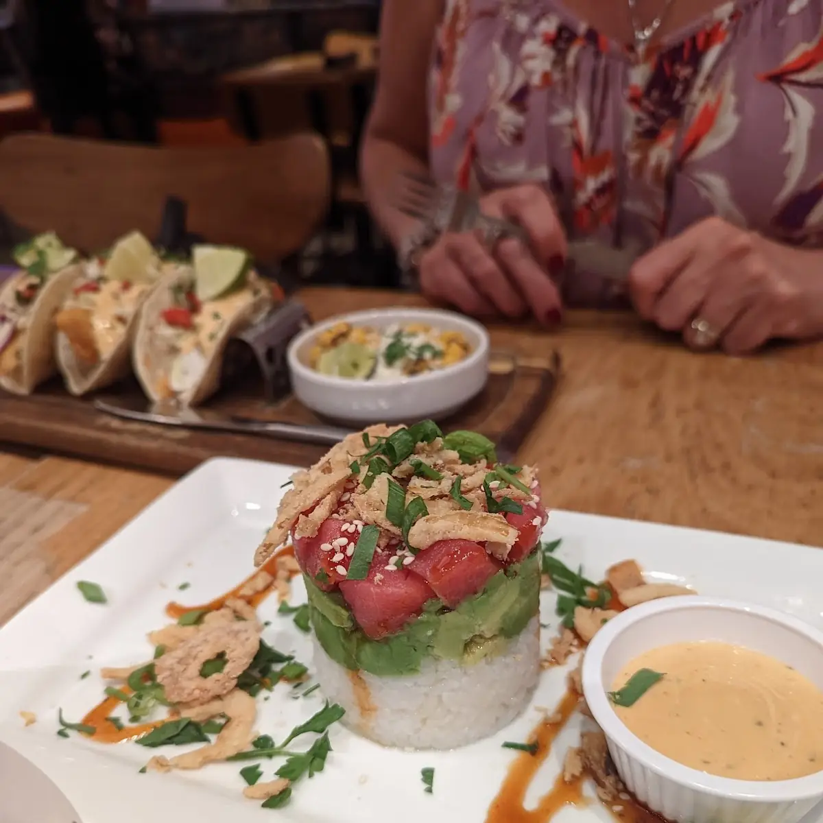 Ahi Tuna Tower