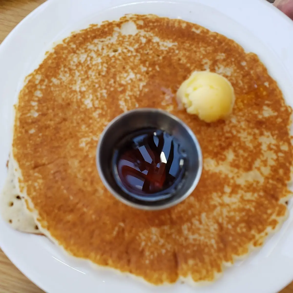 Crispy Chicken & Cornbread Pancake
