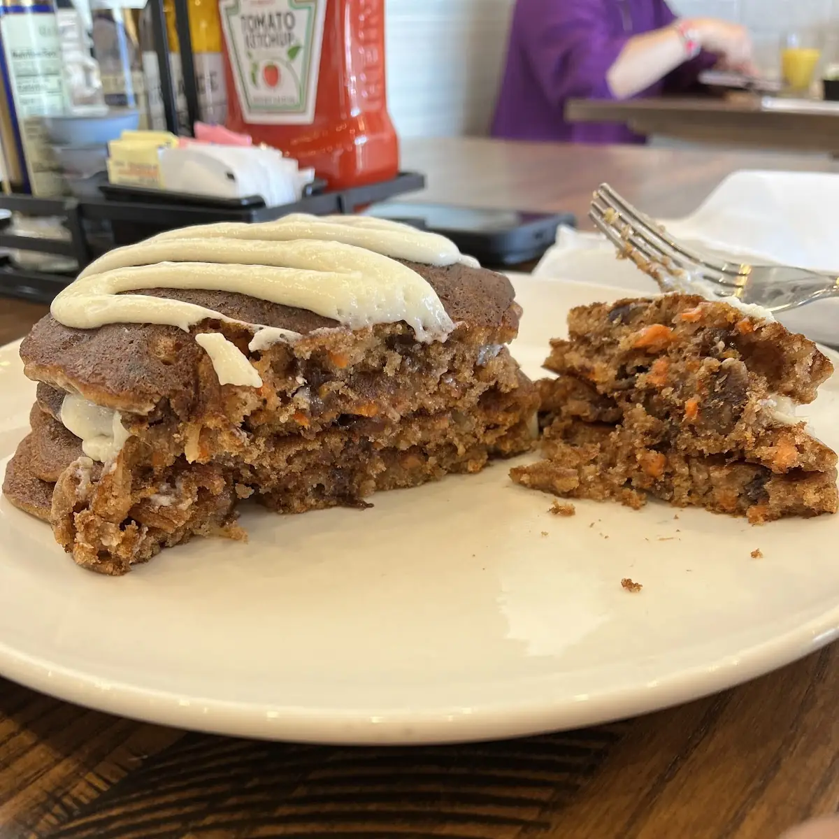 Carrot Cake Pancakes