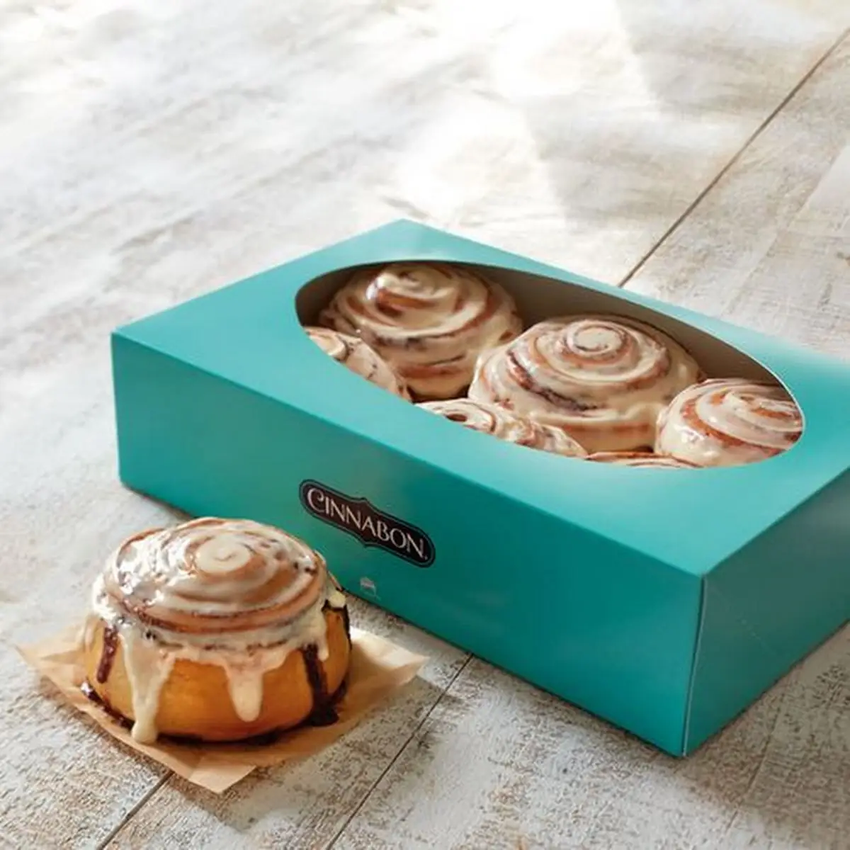 Cinnamon Roll Swirled Soda
