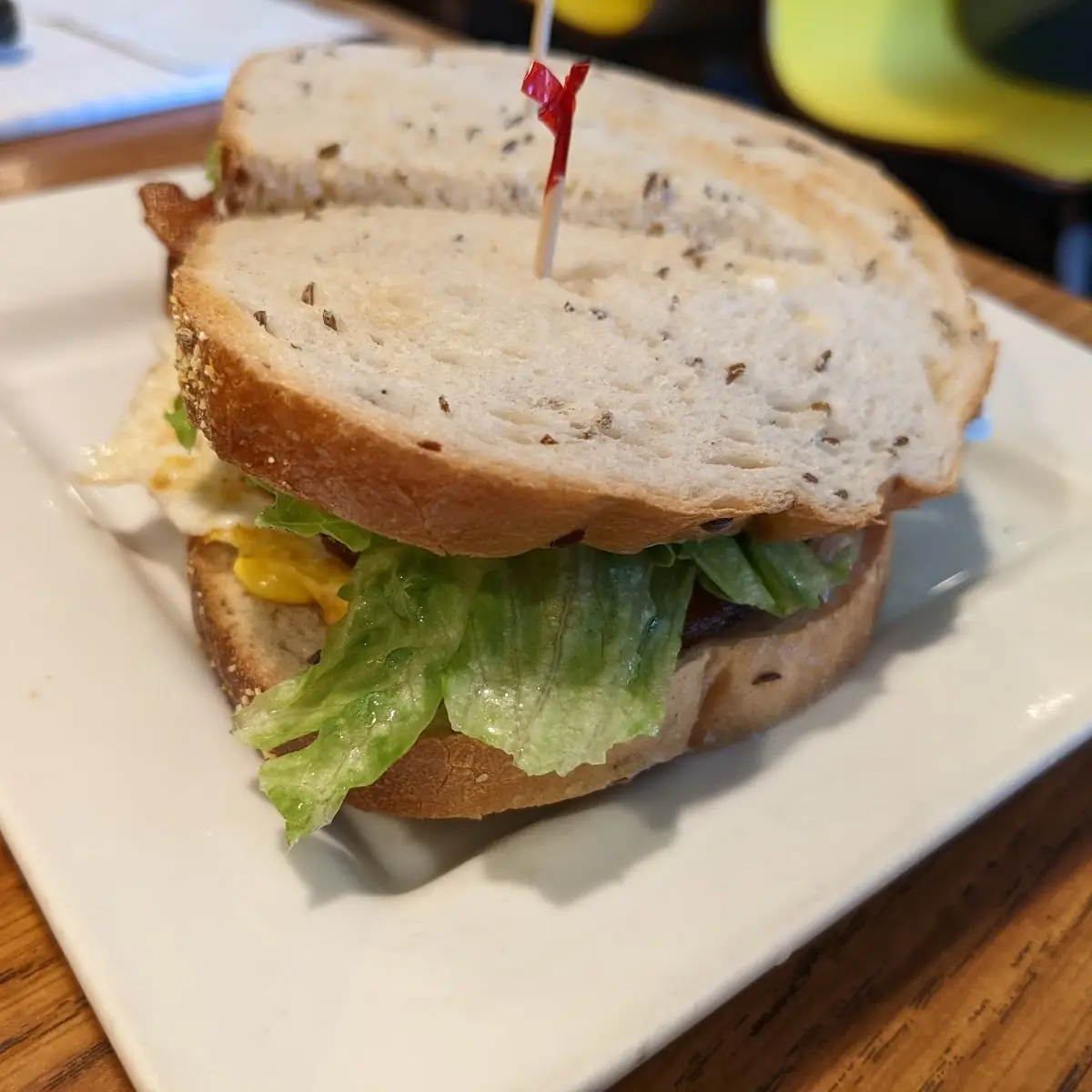 Belt Bacon Egg Lettuce and Tomato