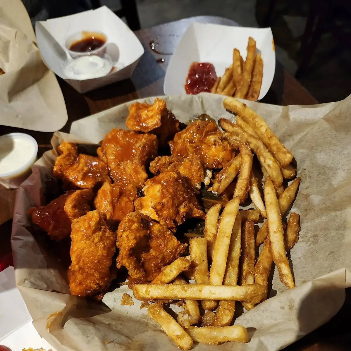 Boneless Wings Combo
