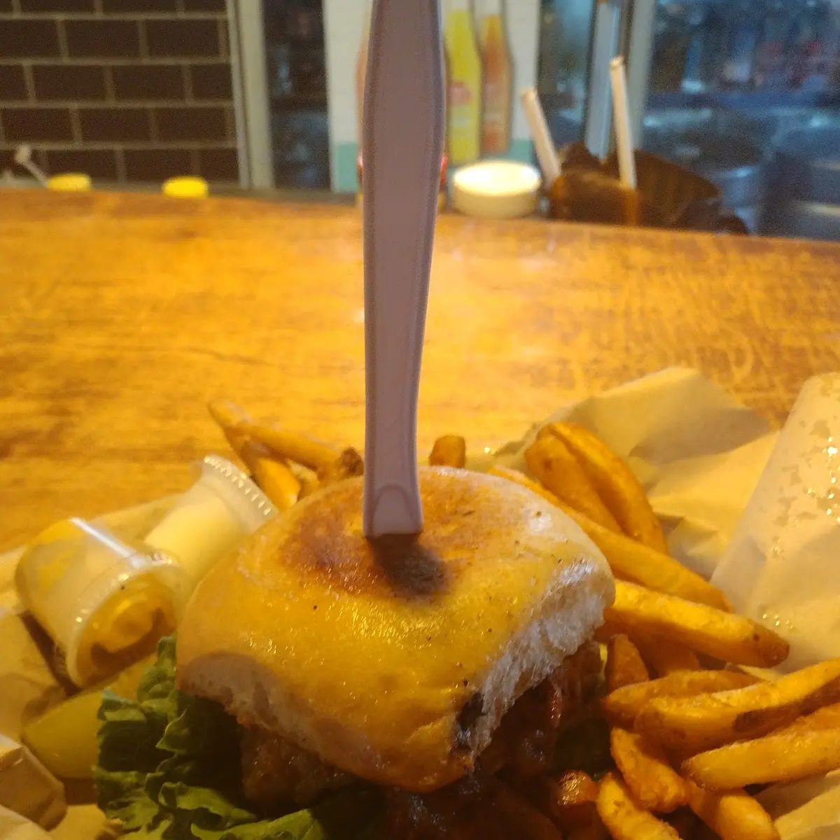 Cheese Burger Combo