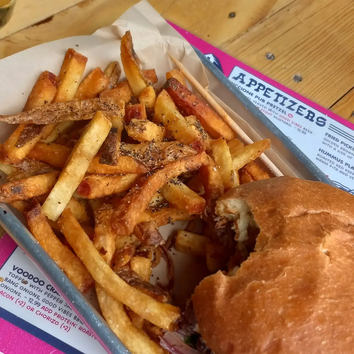 Meridian Spicy Boi Burger