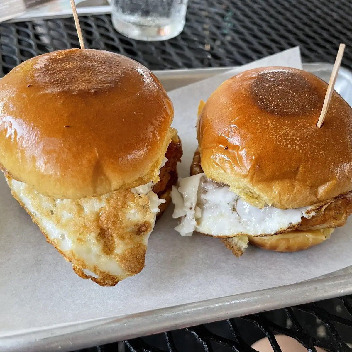 Entree Grilled Salmon Sliders