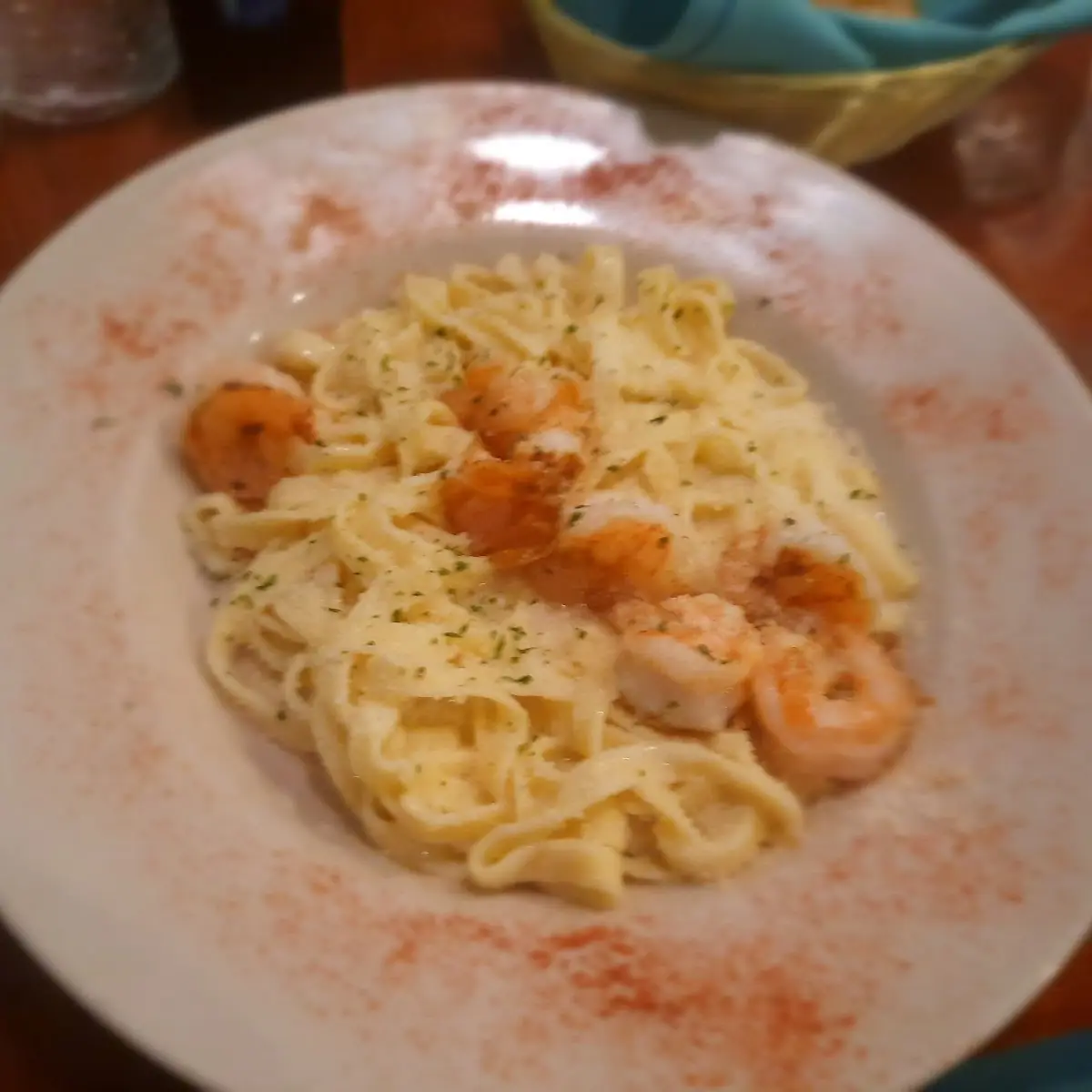 Shrimp Fettuccine Alfredo