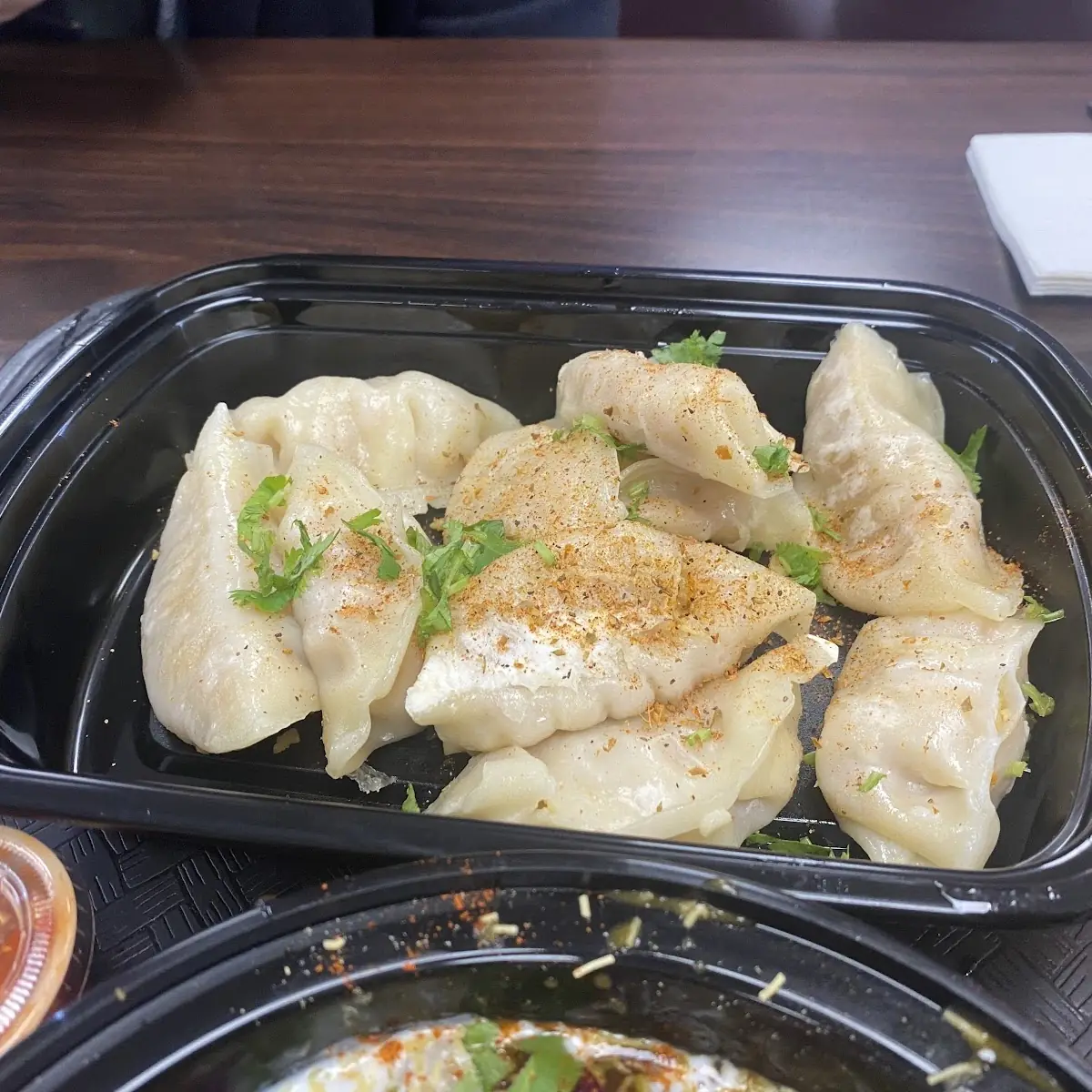 Steamed Veg Momos, Rangeela Paan