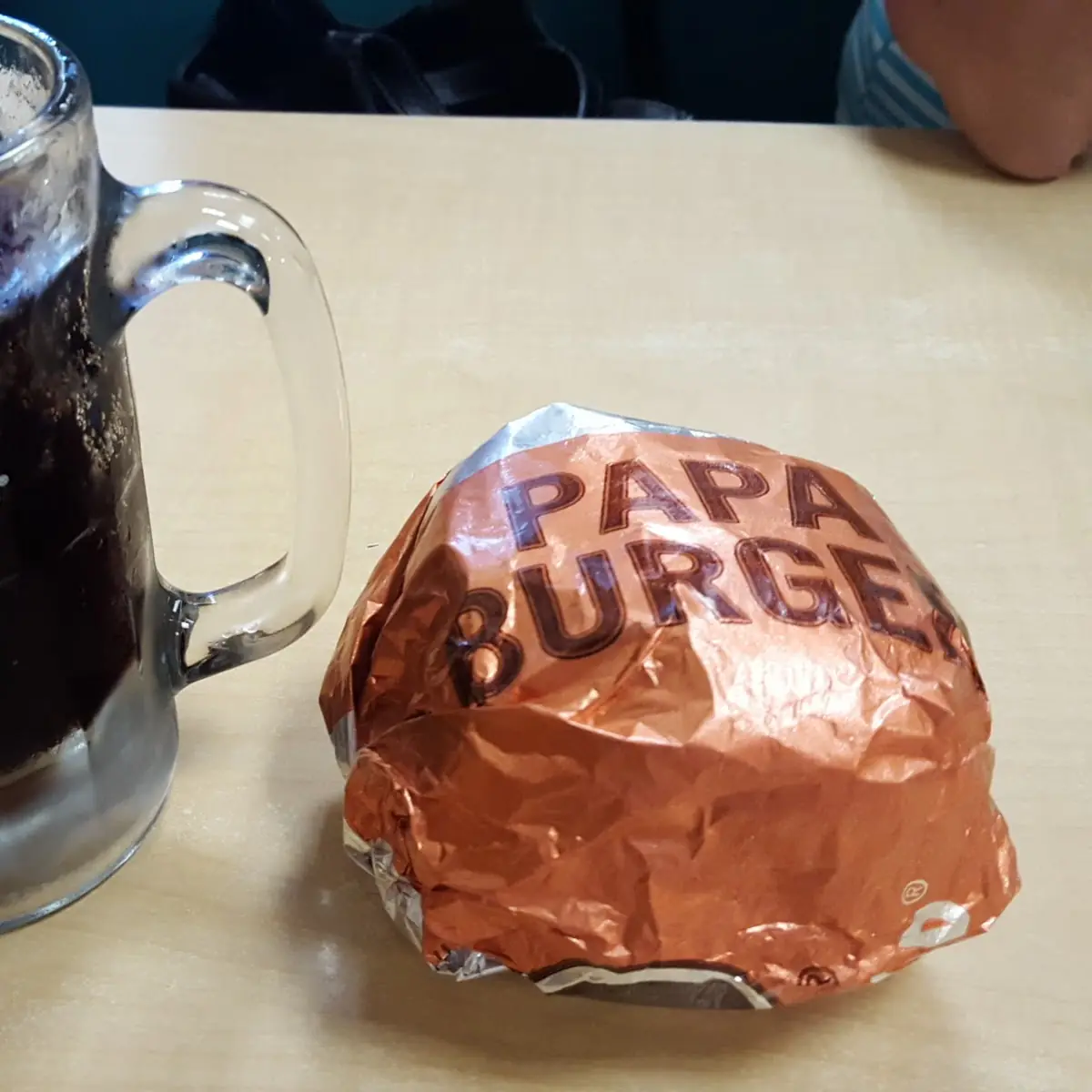Root Beer and Papa Burger