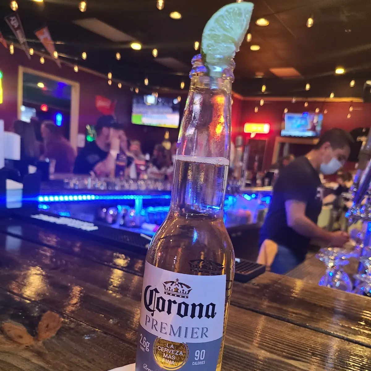 Corona Premier with Lime