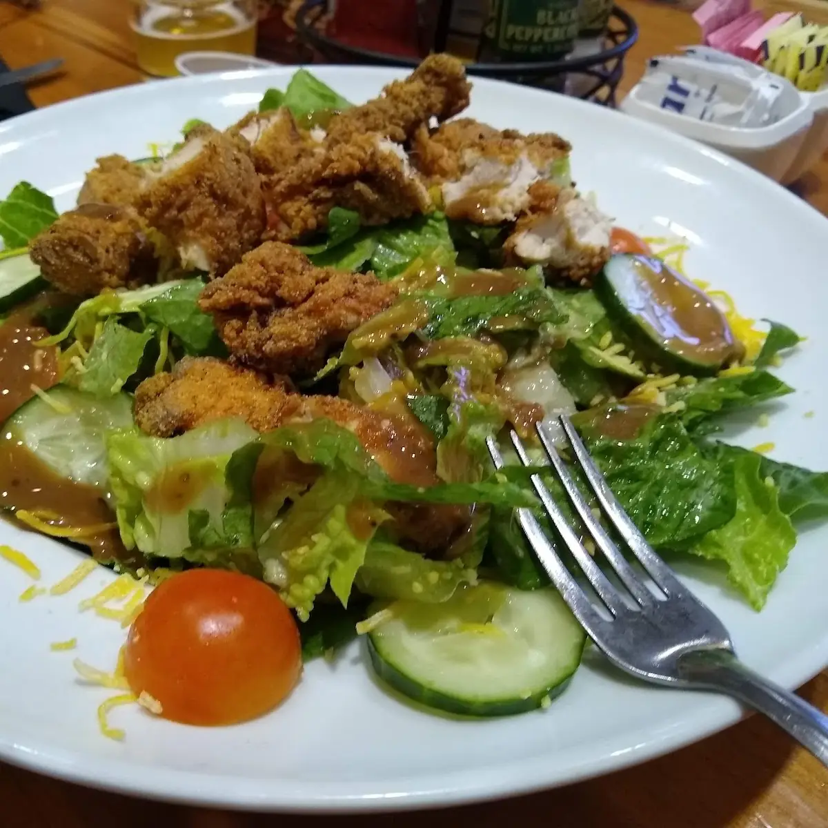 Crispy Chicken Salad