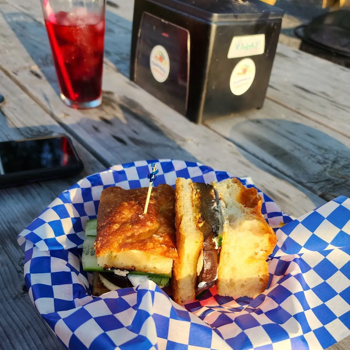 Eggplant Sandwich