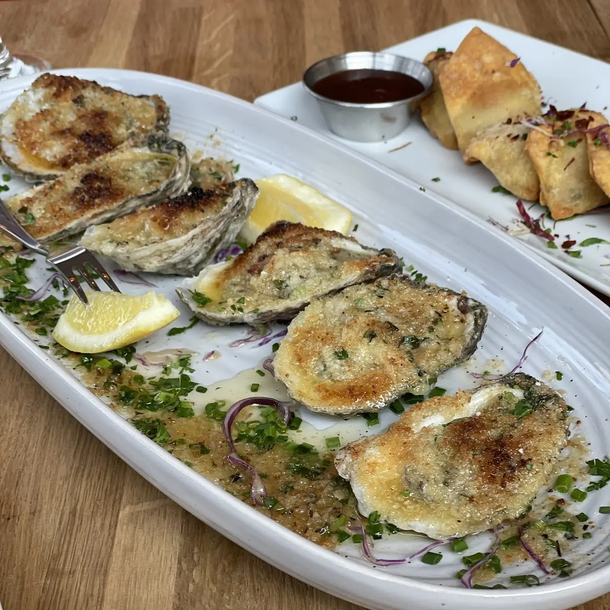 Char Grilled Oysters