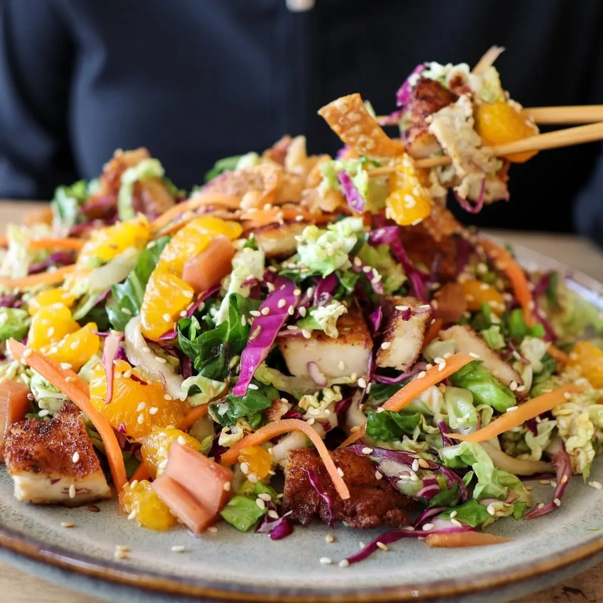 Chopped Asian Chicken Salad