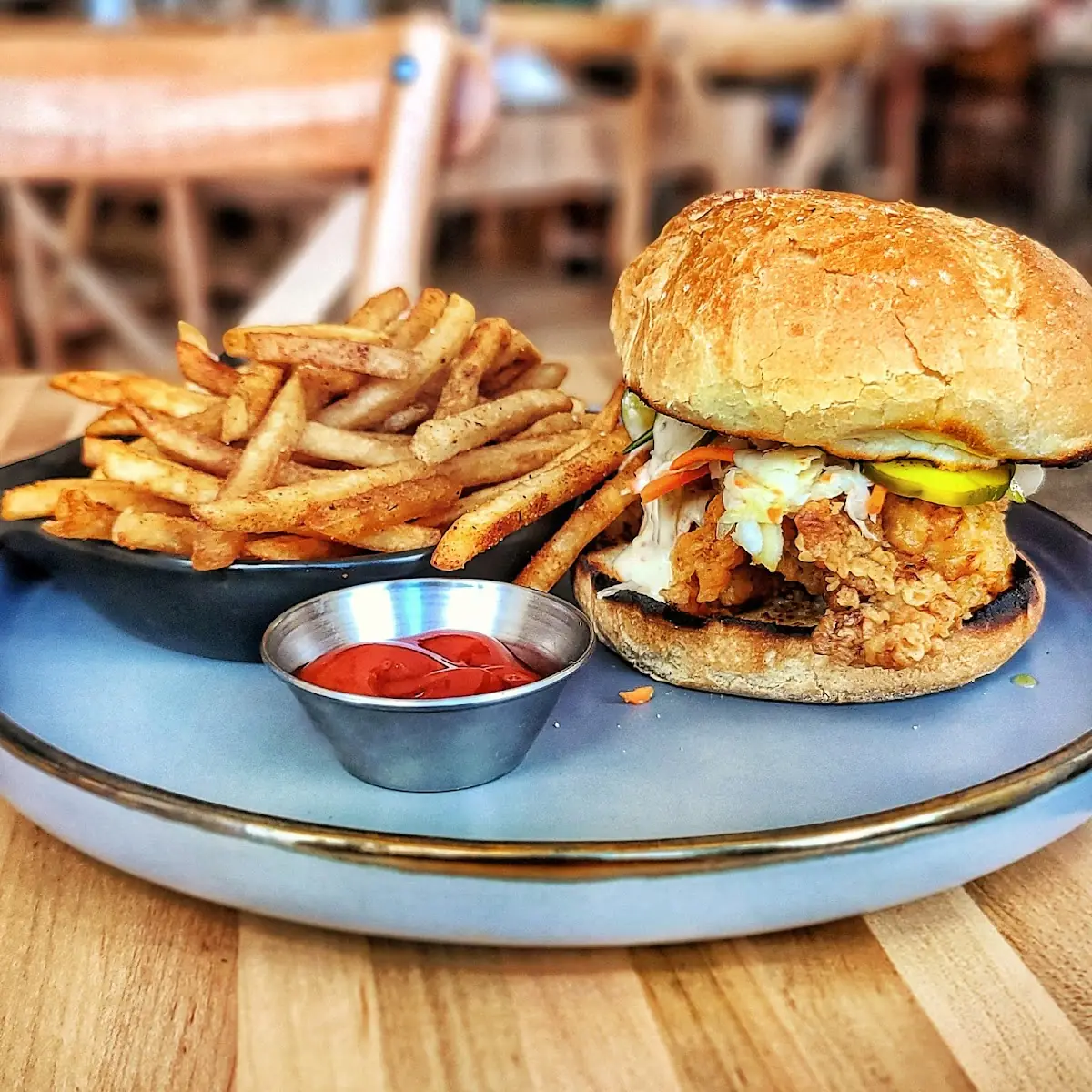 Thigh High Chicken Sandwich