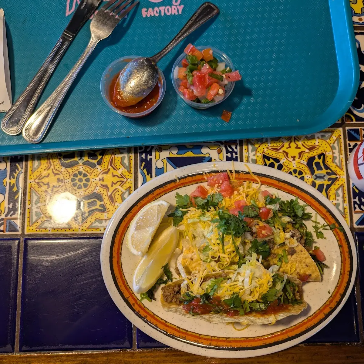 Crispy Taco Plate