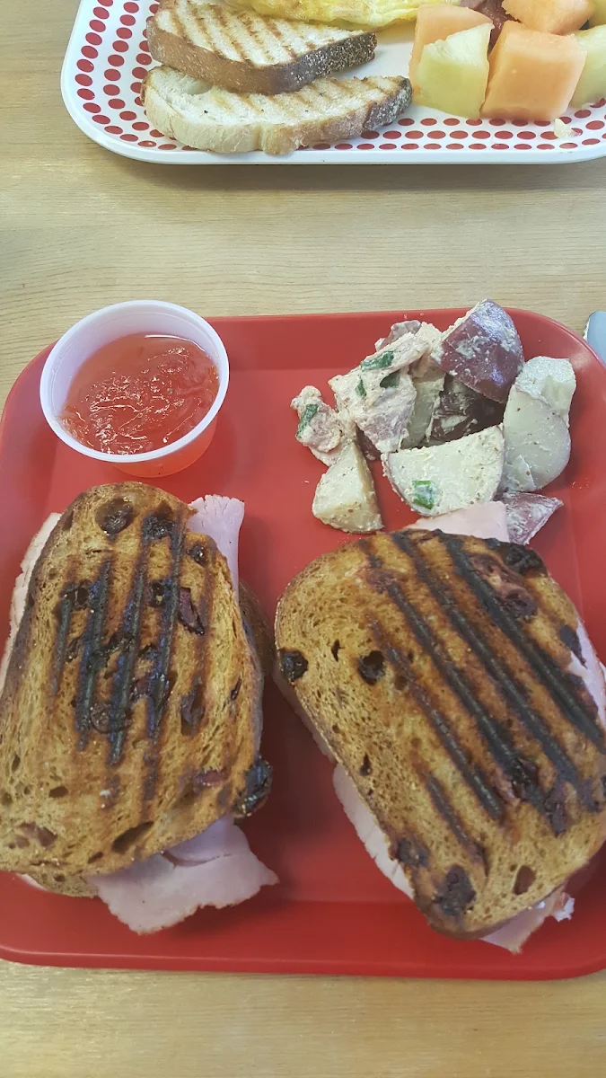 Tavern Ham Goat Cheese Pear Cranberry Bread