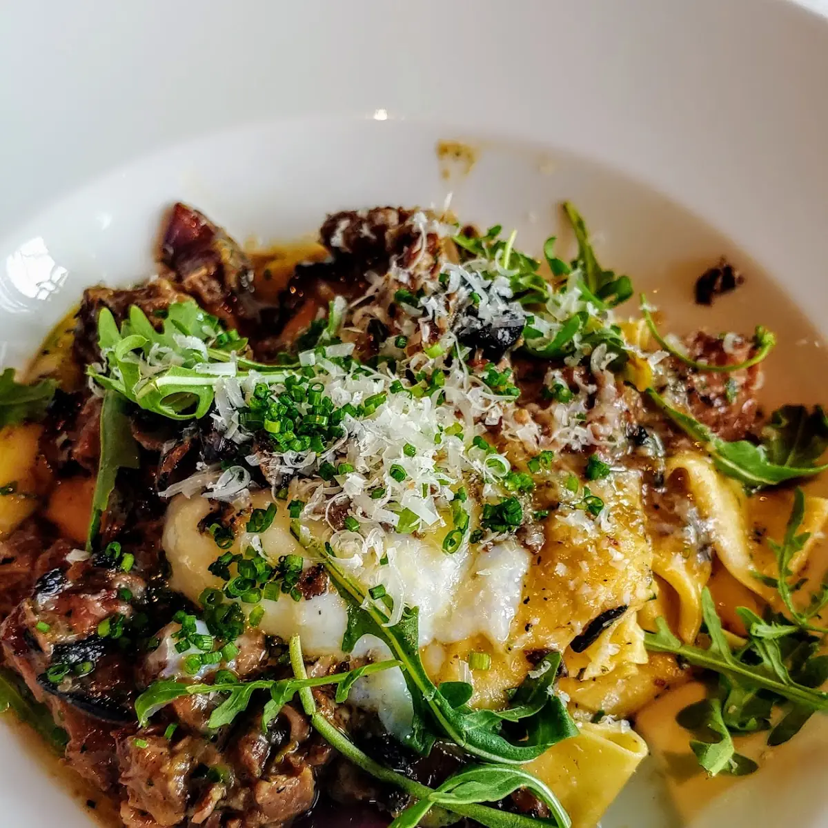 Beef Short Rib Raviolo