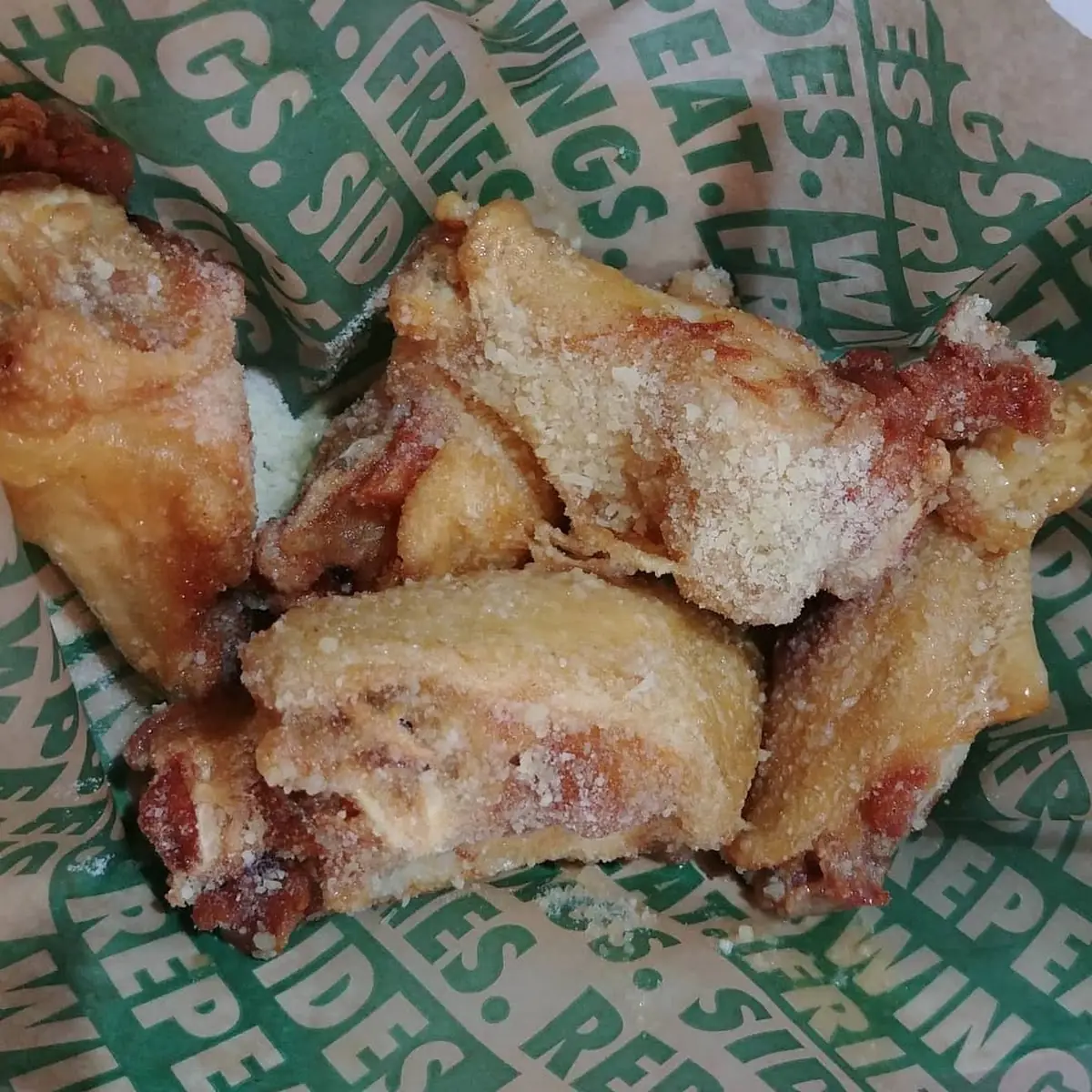 Garlic Parmesan Wings