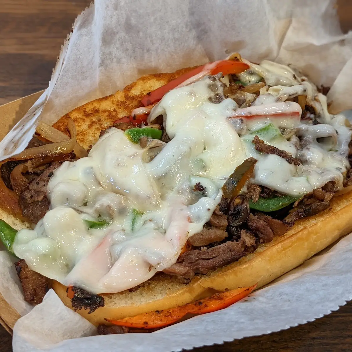 Philly Cheese Steak Sandwich