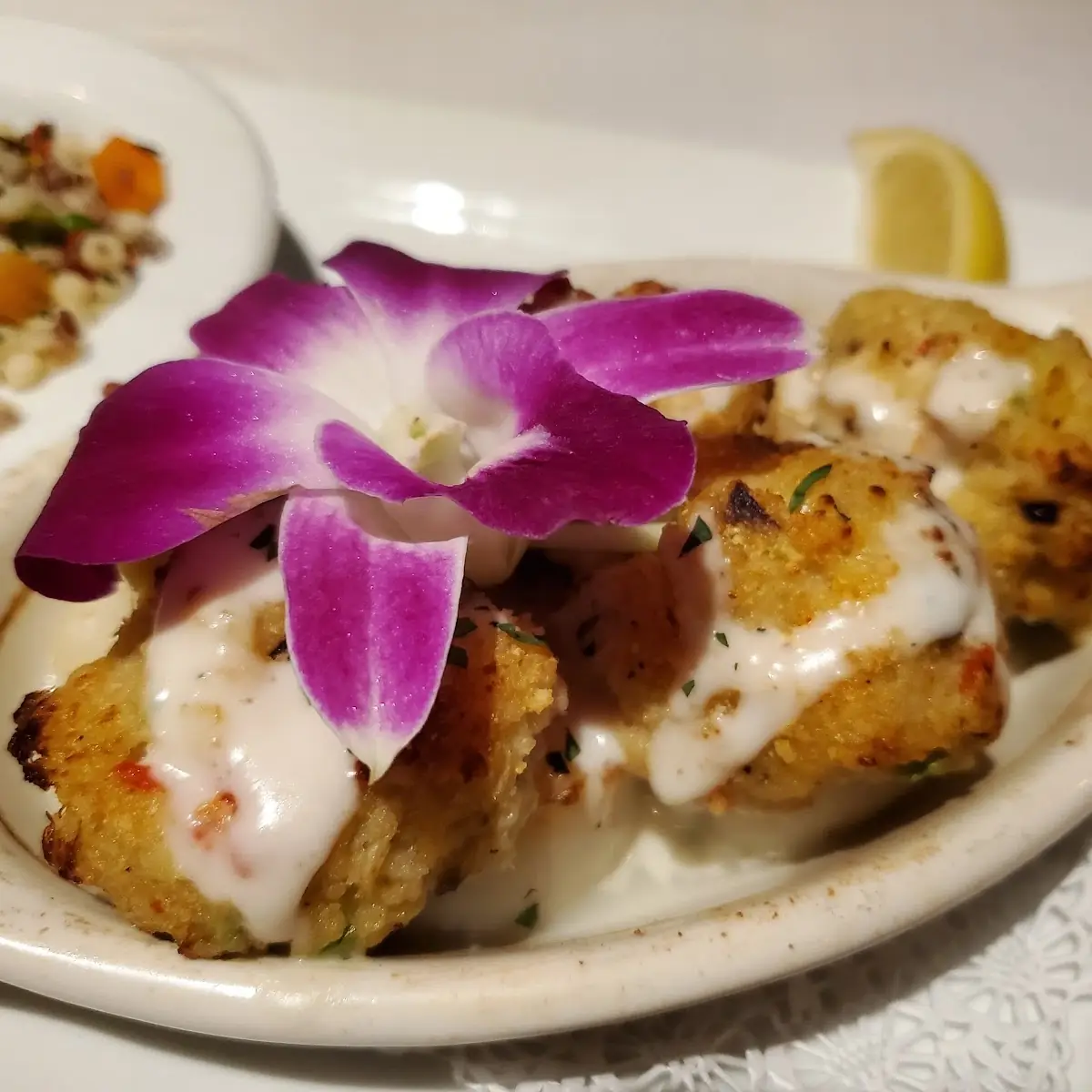 Crab Crusted Sea Scallops