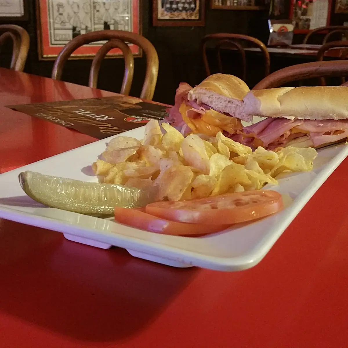 Ham and Cheese Sandwich