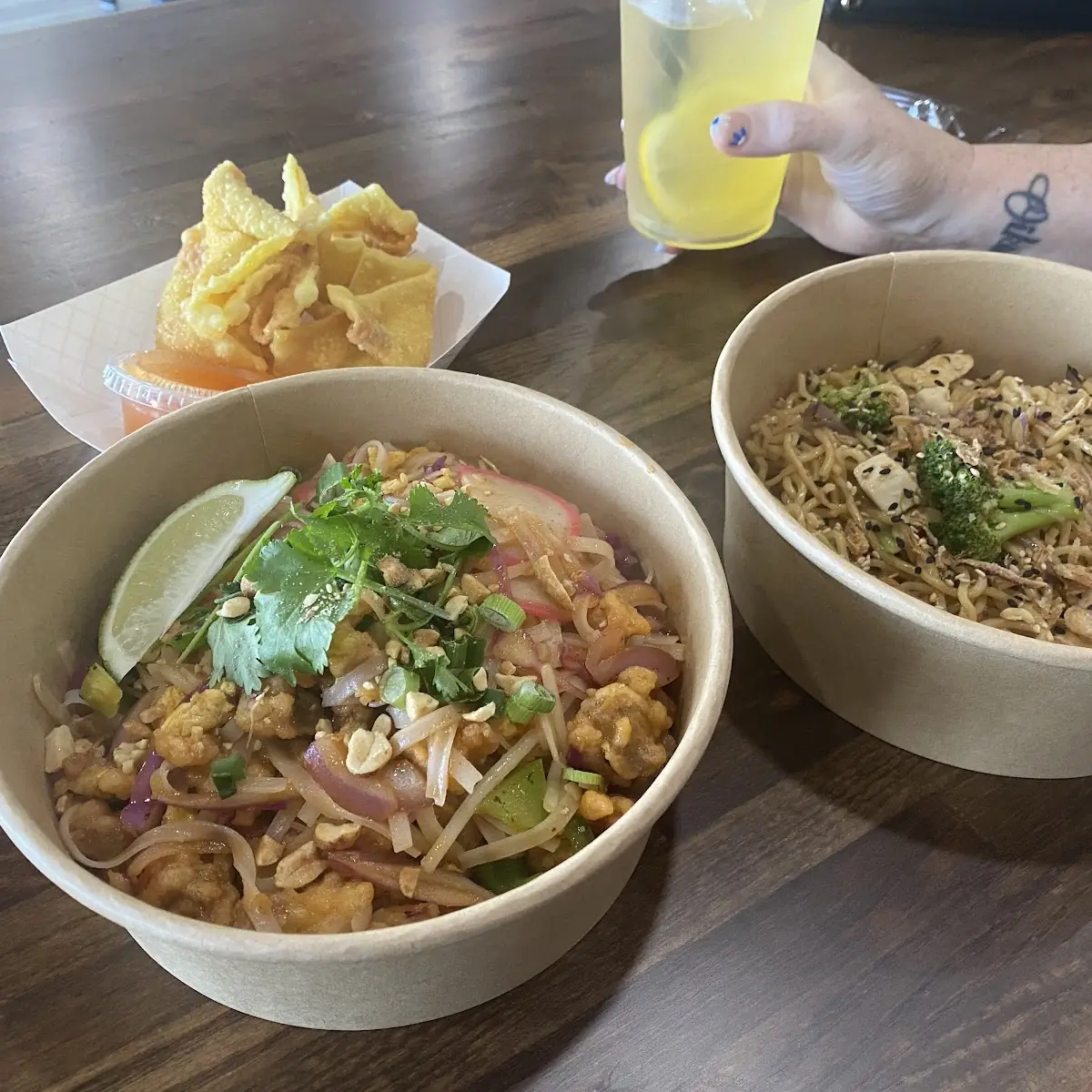 Crab Rangoon Bowl