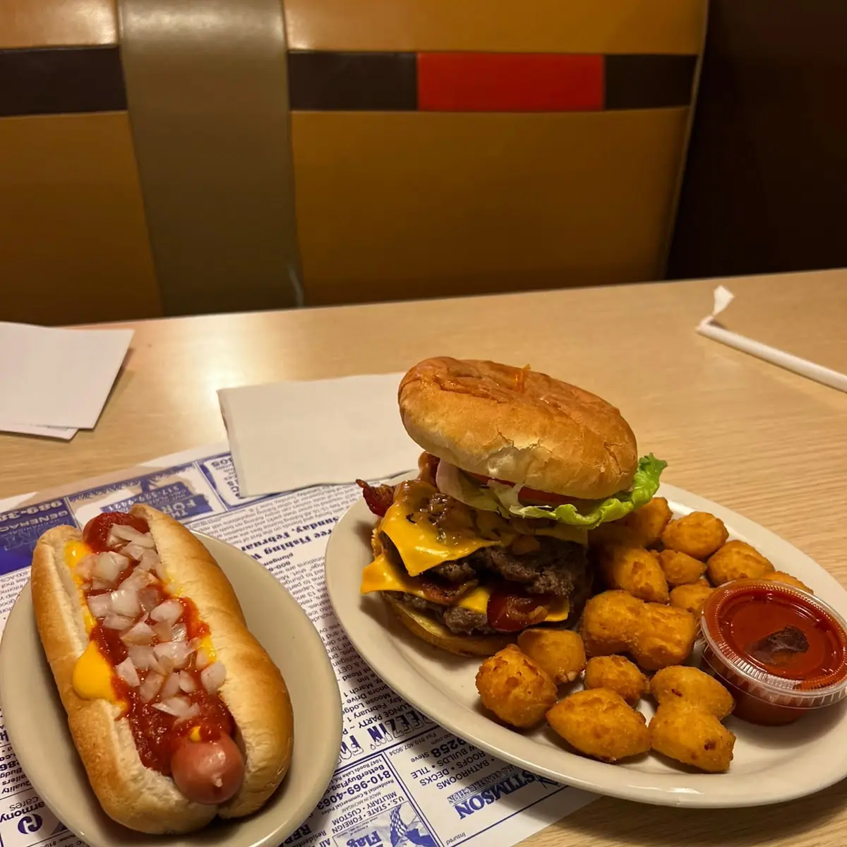 Double Bacon Burger with Cheese