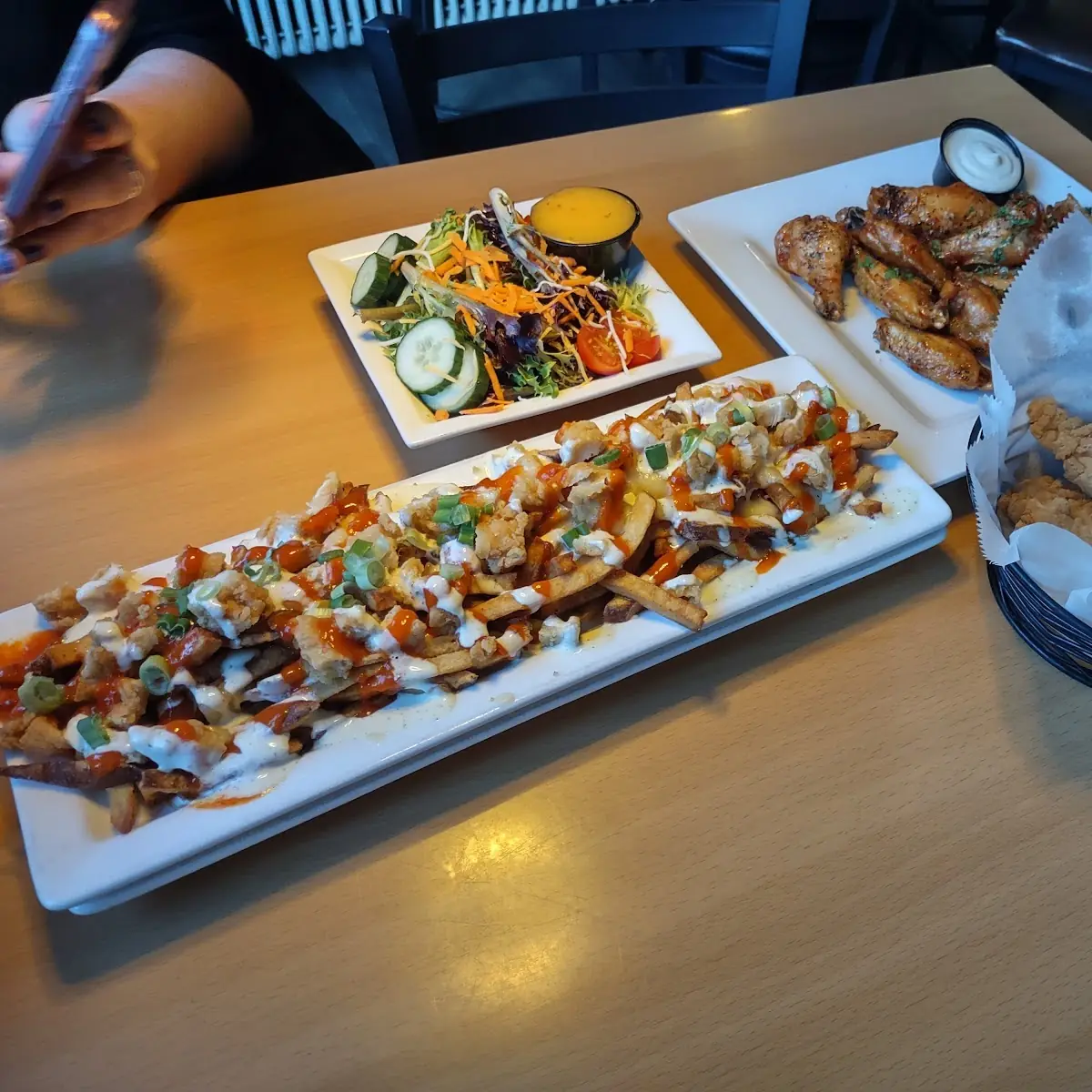 Buffalo Poutine Chicken Tenders