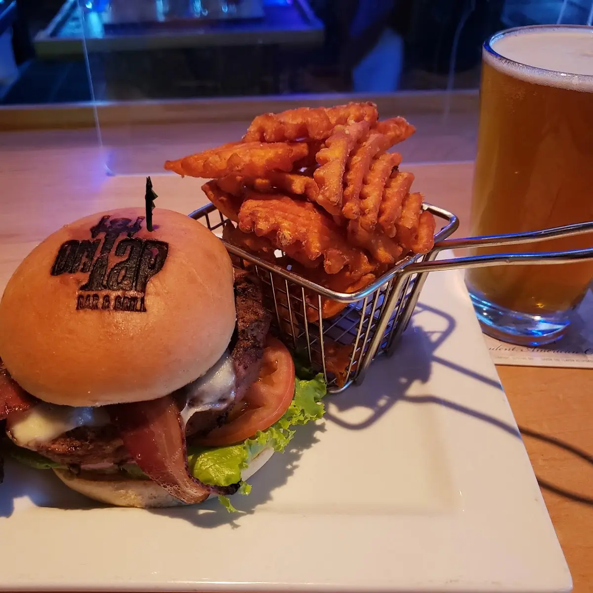 The on Tap Burger
