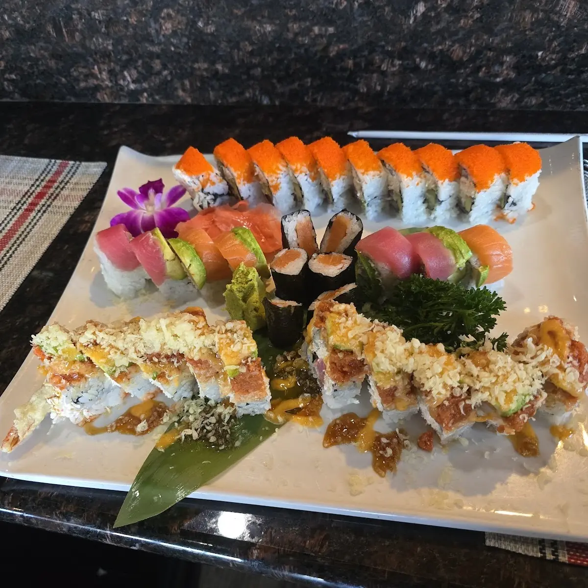 Bronco Roll Crunch Roll Jalapeno Tempura Roll