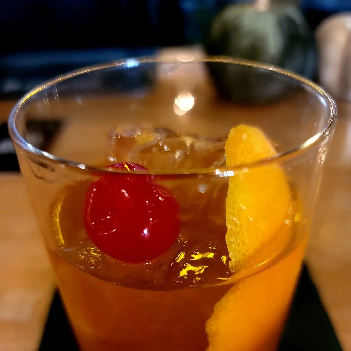 Taos Lightening Old Fashioned