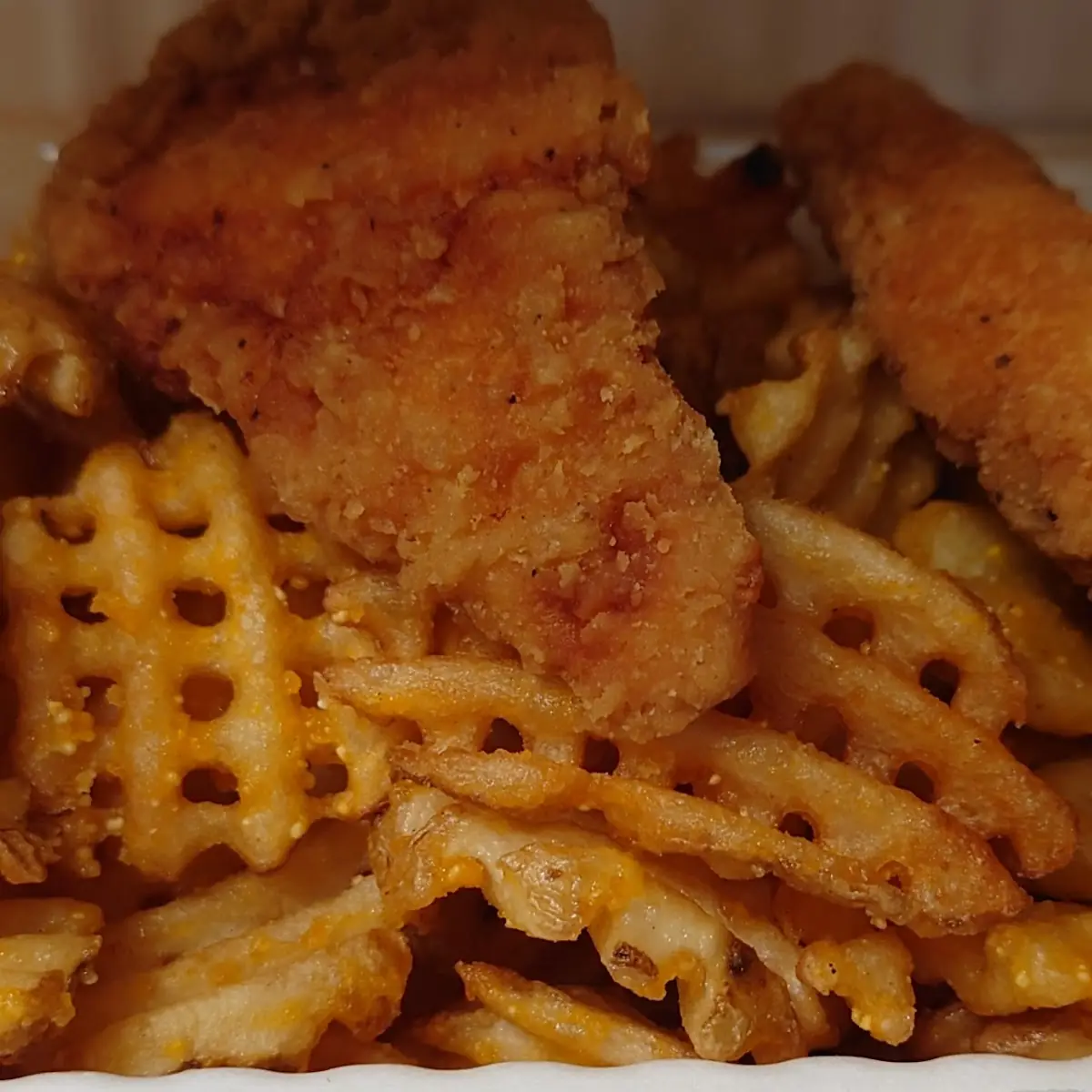 Crispy Waffle Fries