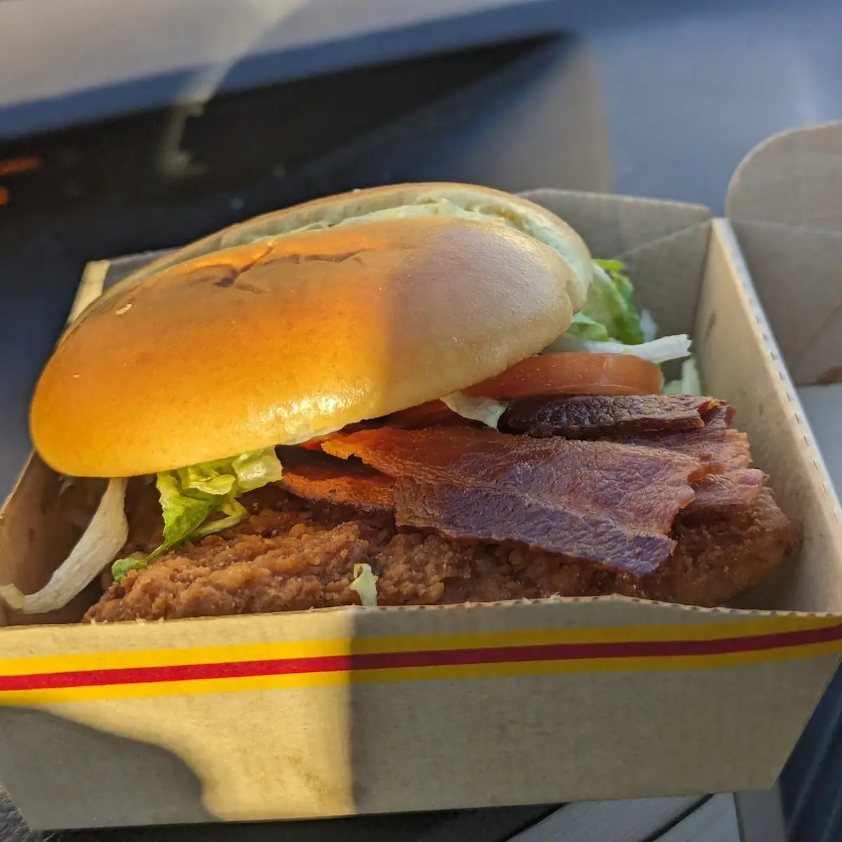 Bacon Cajun Ranch Deluxe Mccrispy