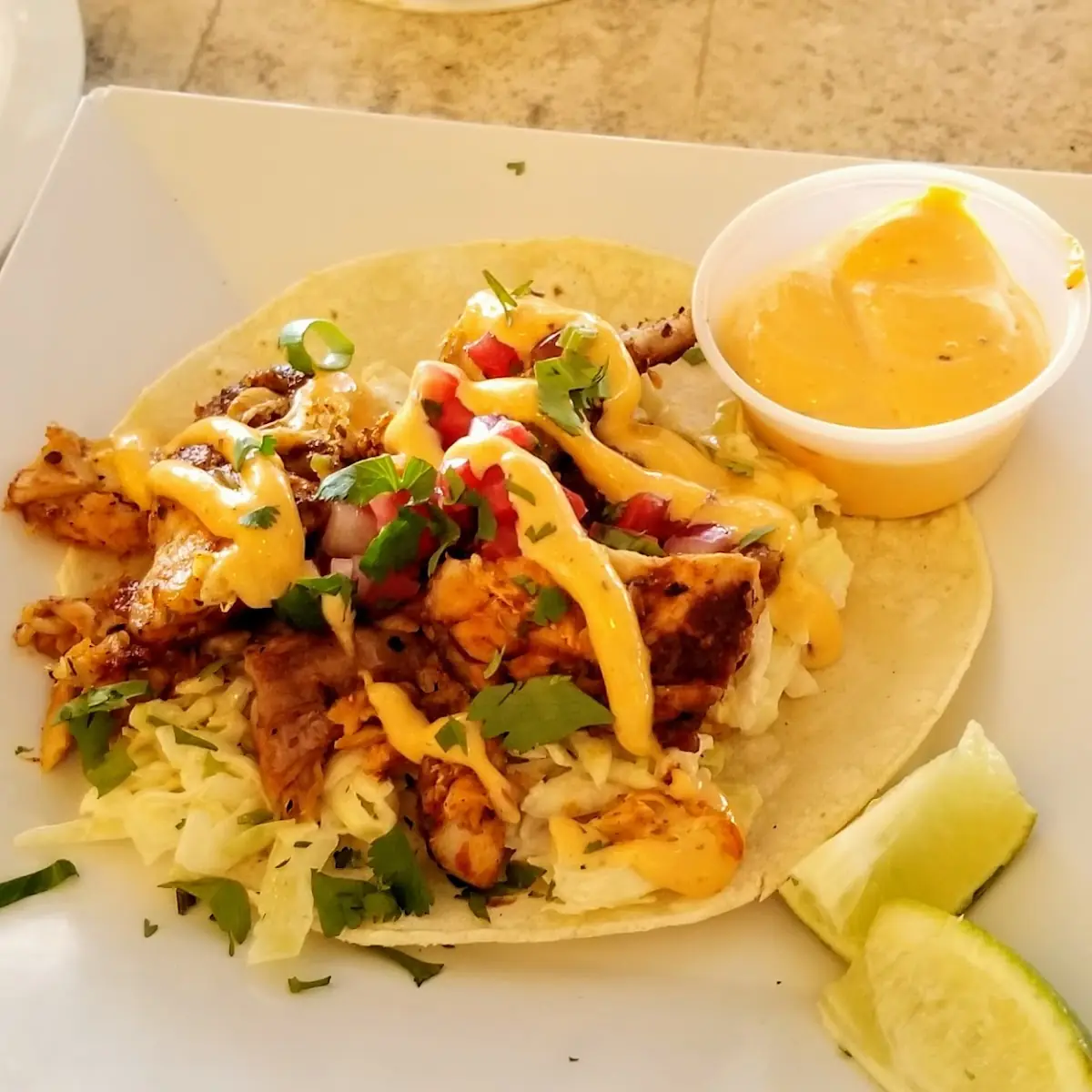 Blackened Grouper Taco