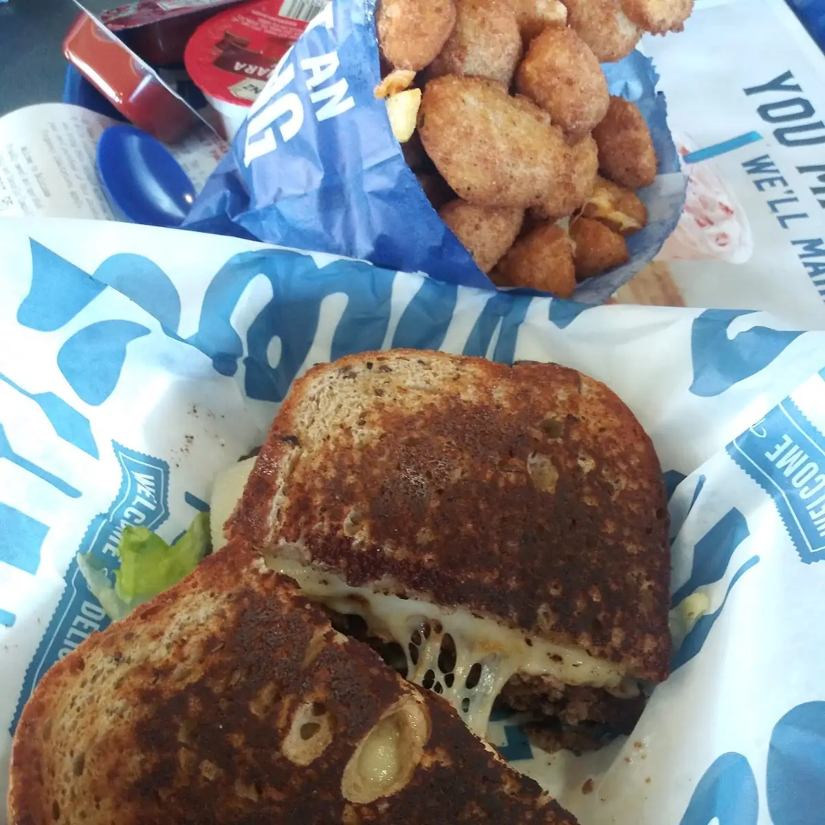 Swiss Patty Melt