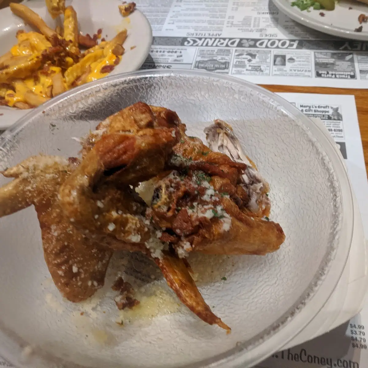 Garlic Parmesan Wings