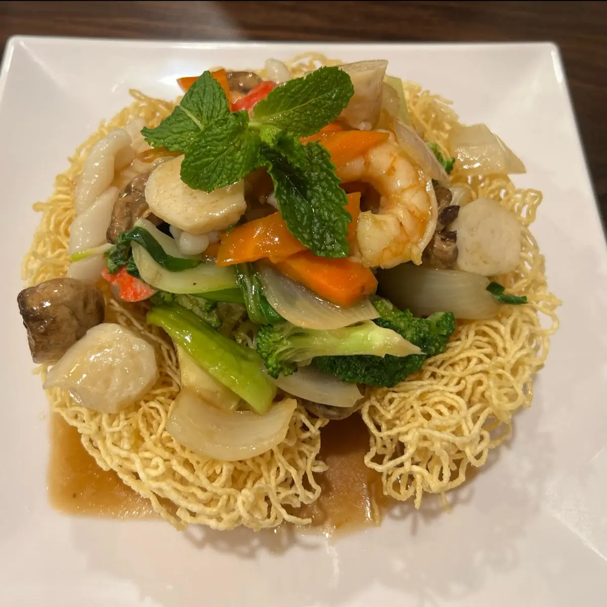 H3. Hu tieu xao tom - Shrimp Stir Fried Noodle