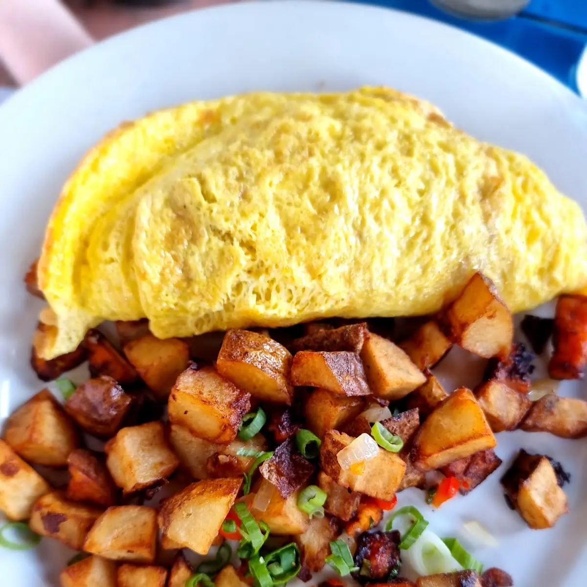 Scrambled Eggs Bacon or Home Fries