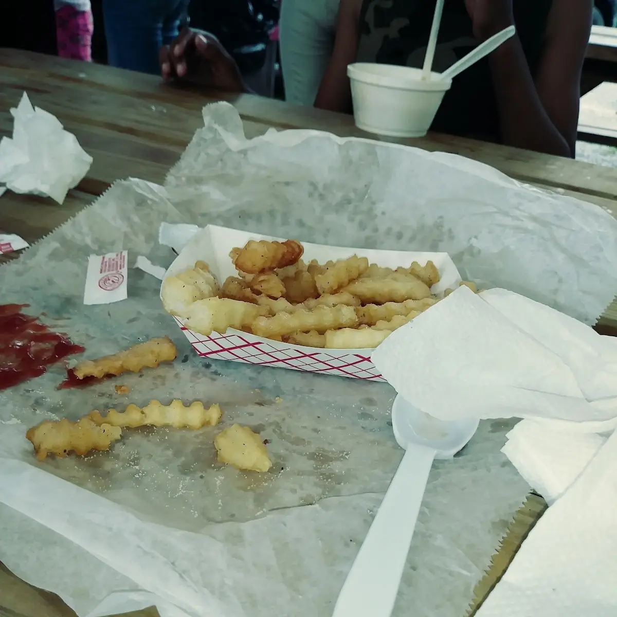 Hot Dog and Fries