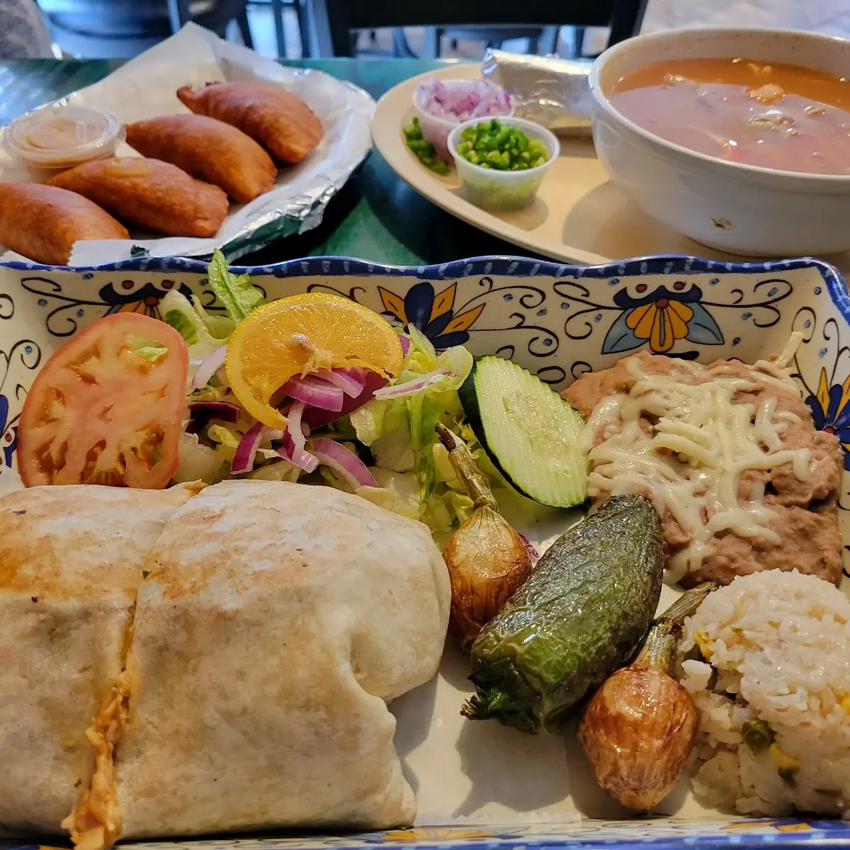 Chicken Burrito Dinner