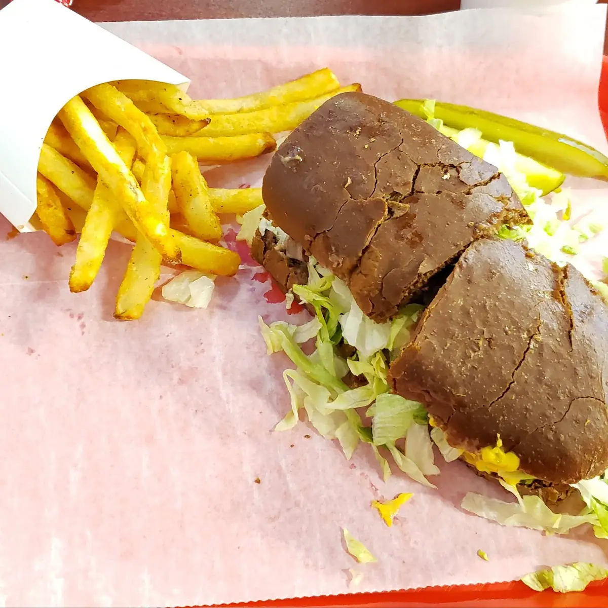 Roast Beef on Dark Rye