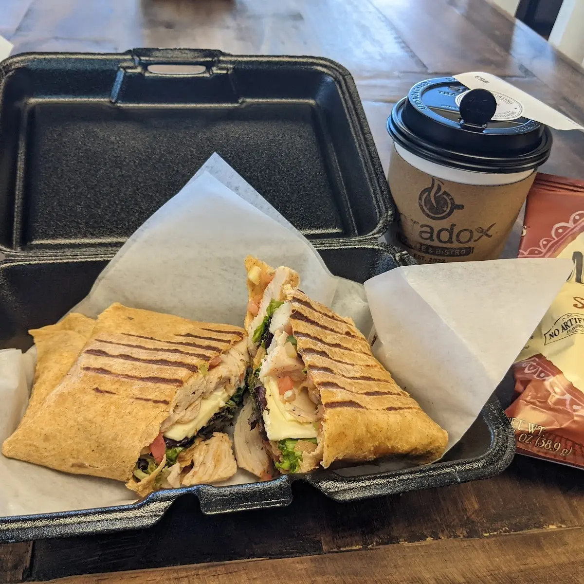 Hot Honey Chicken Wrap