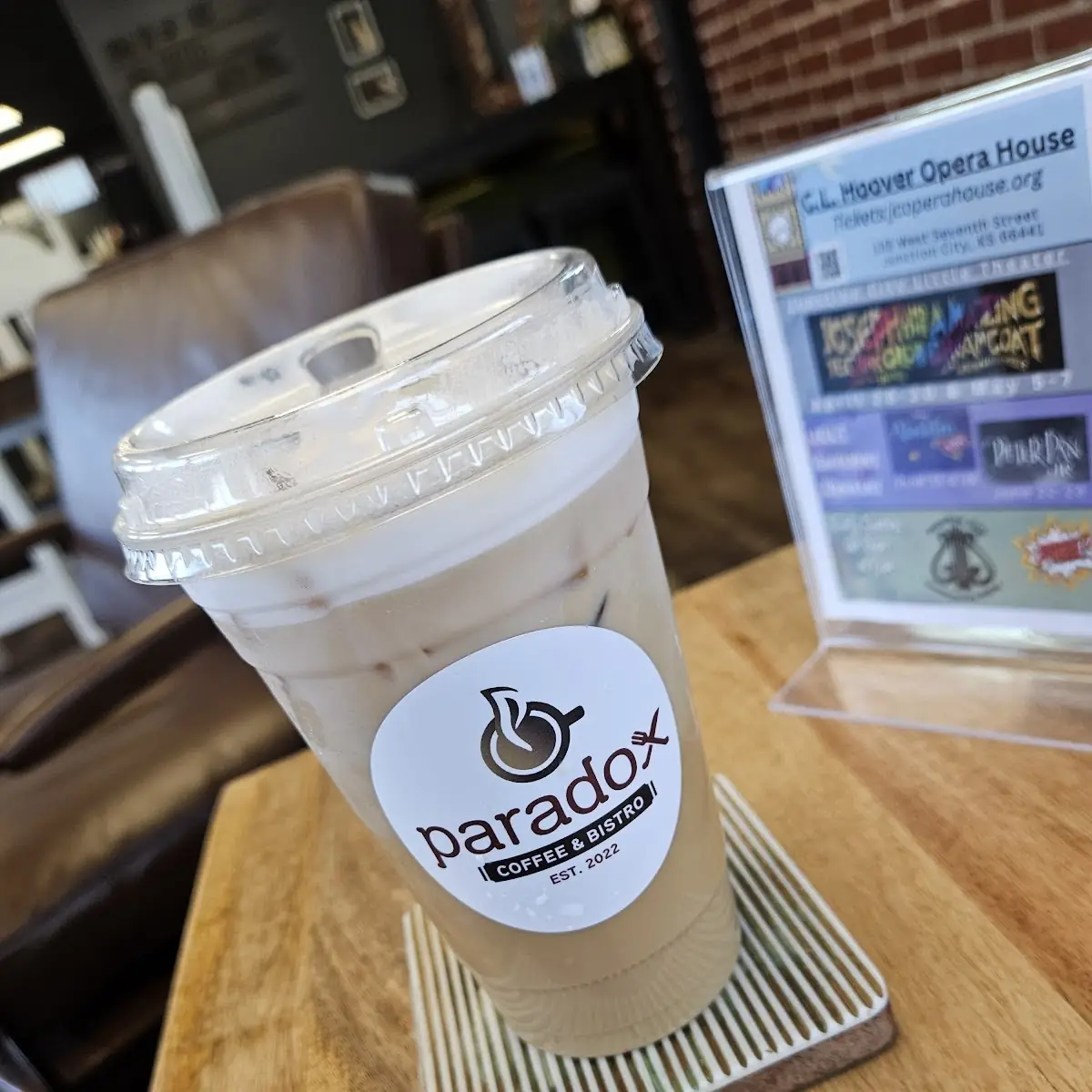 Peach Cobbler Iced Coffee