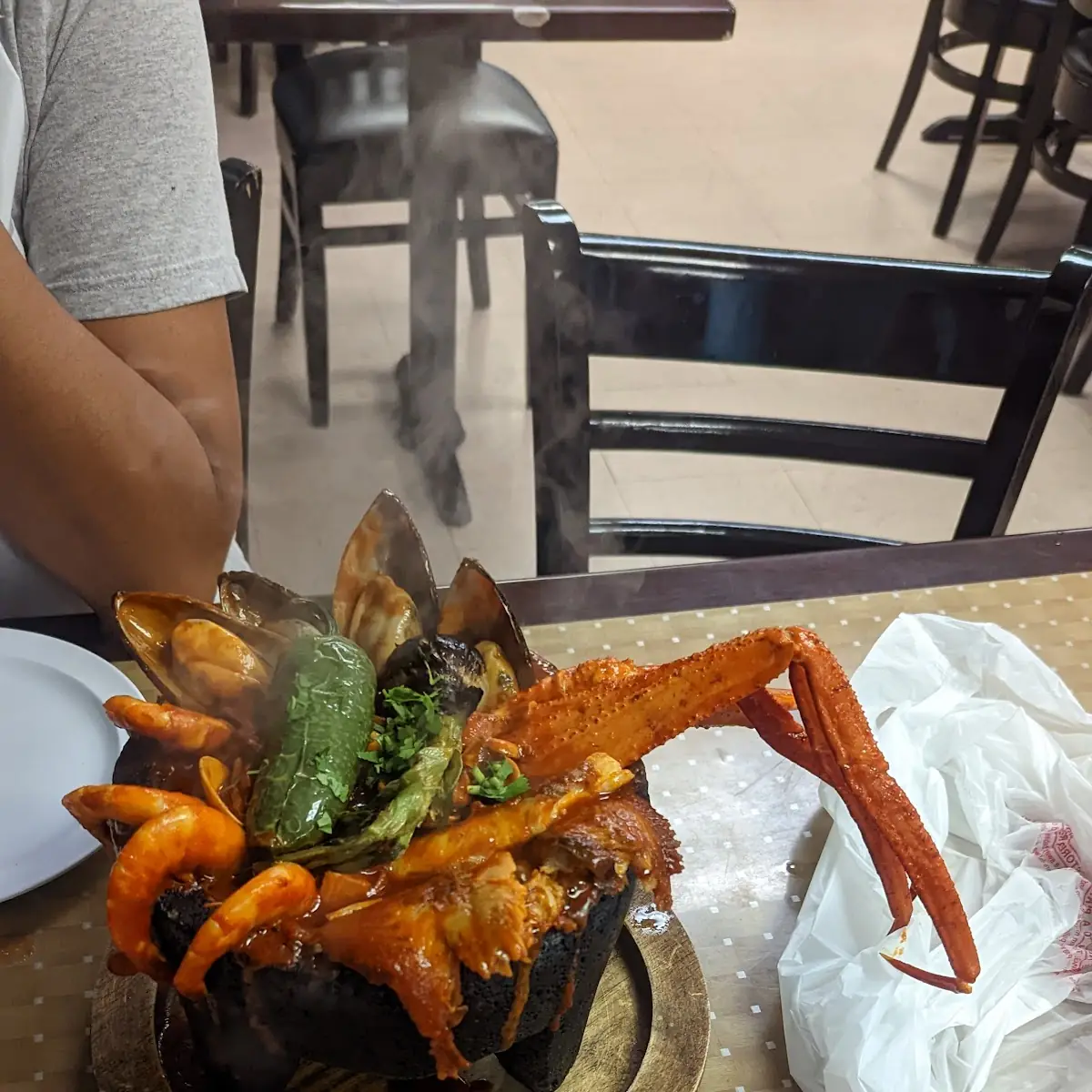 Seafood Molcajete