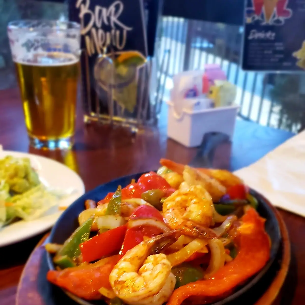 Shrimp Fajitas