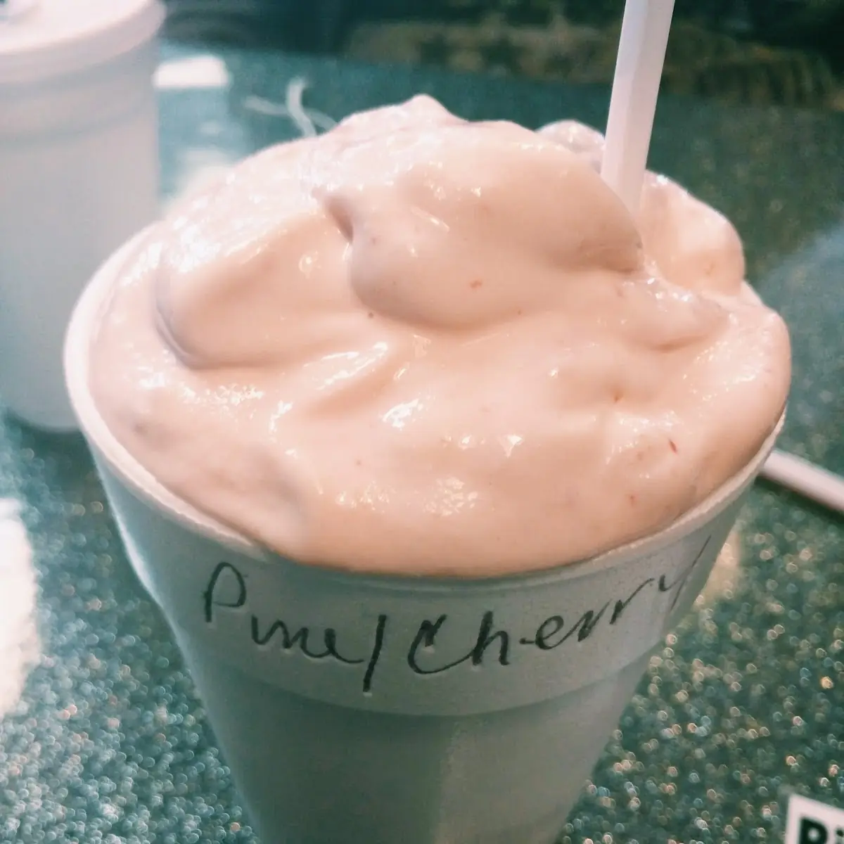 Pineapple and Cherry Milkshake