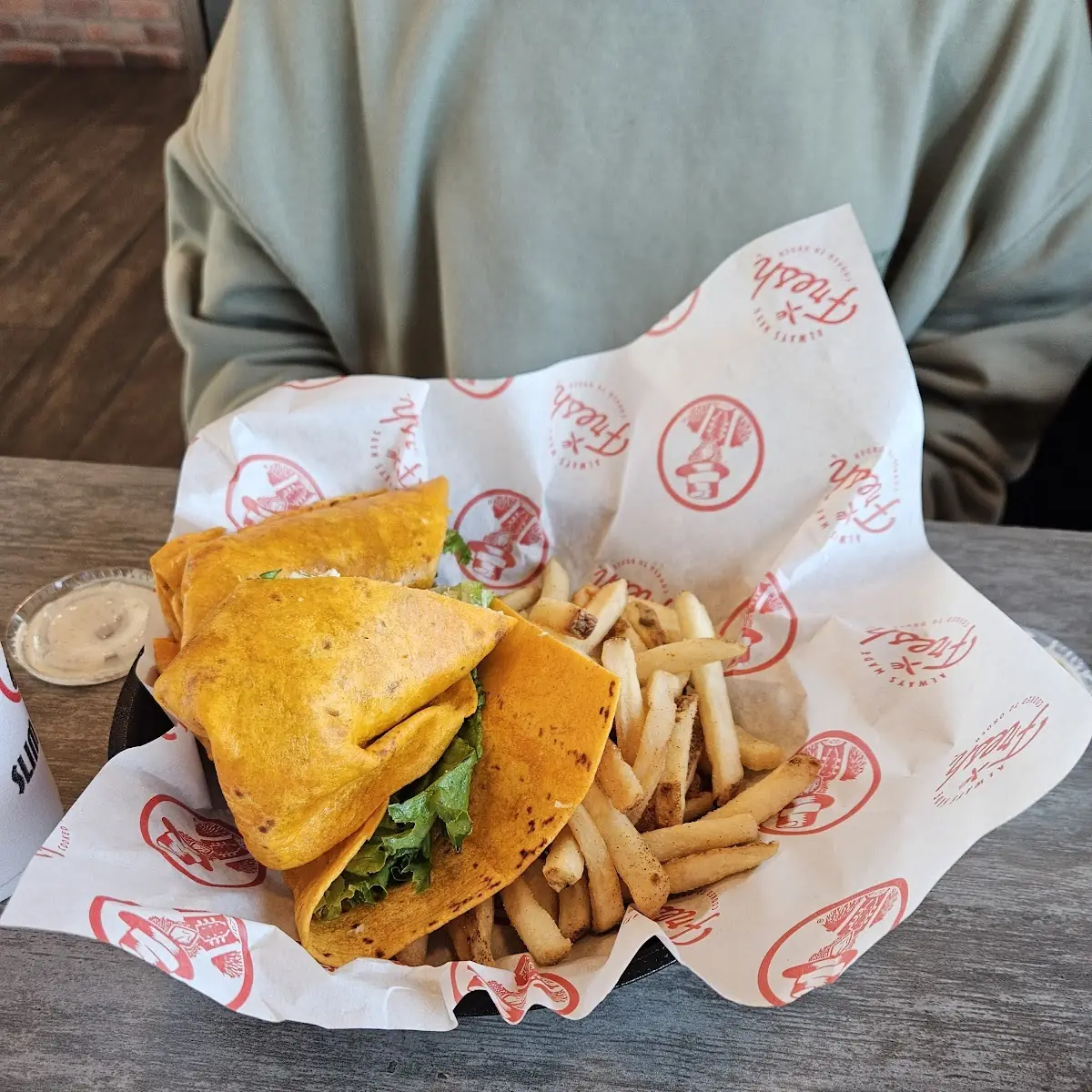 Fried Chicken Wrap
